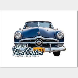 1950 Ford Custom Deluxe Convertible Posters and Art